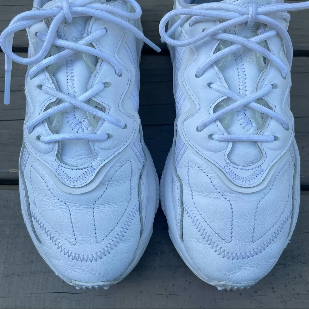 adidas Ozweego Triple White shoes size 7
